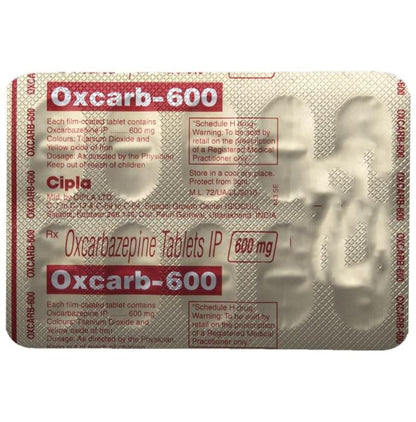 Oxcarb 600 Tablet