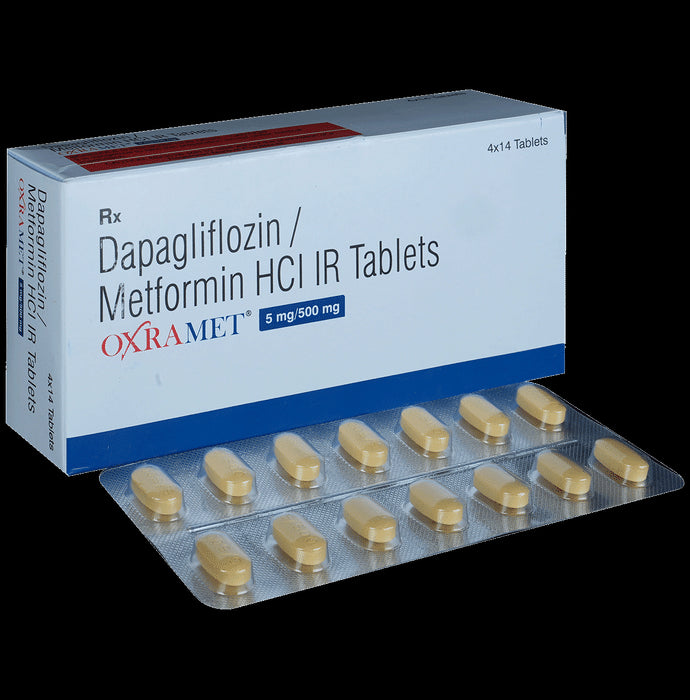 Oxramet 5mg/500mg Tablet IR - Classic Derma