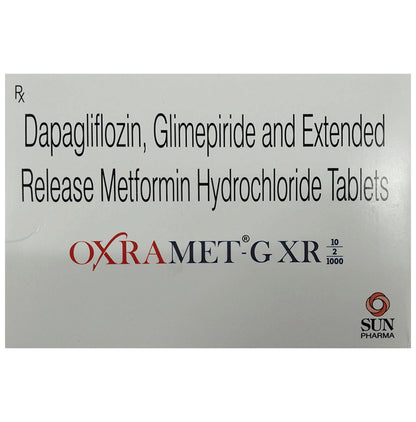 Oxramet G 10/2/1000 Tablet XR - Classic Derma