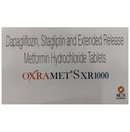 Oxramet-S XR 1000 Tablet - Classic Derma