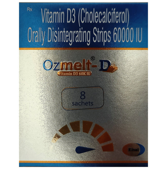 Ozmelt-D Orally Disintegrating Strip - Classic Derma
