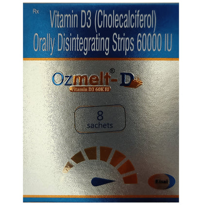 Ozmelt-D Orally Disintegrating Strip - Classic Derma