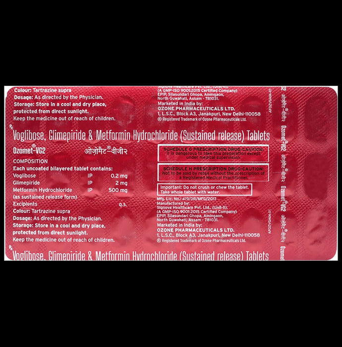 Ozomet-VG2 Tablet SR