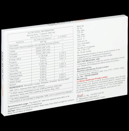 Pancrehenz 25000 Capsule