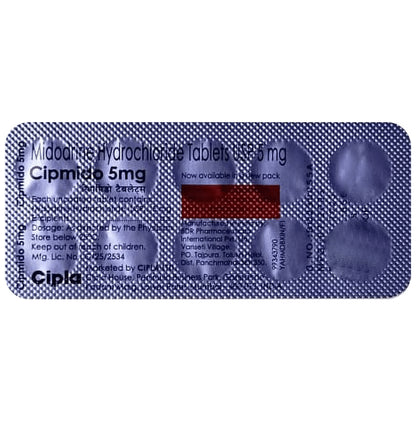 Cipmido 5mg Tablet