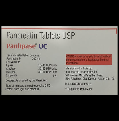 Panlipase UC Tablet