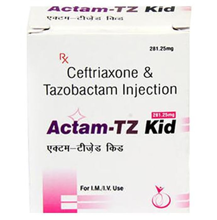 Actam-TZ Kid 281.25mg Injection - Classic Derma