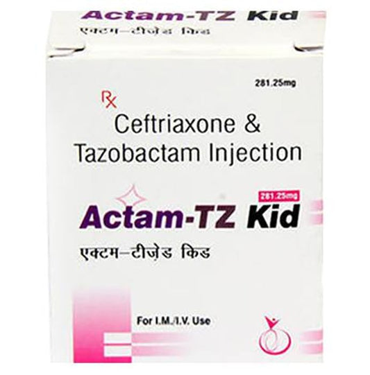 Actam-TZ Kid 281.25mg Injection - Classic Derma