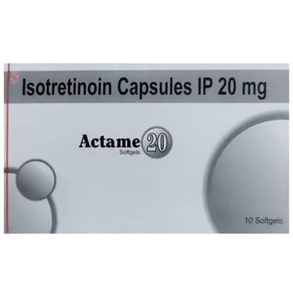 Actame 20mg Tablet - Classic Derma