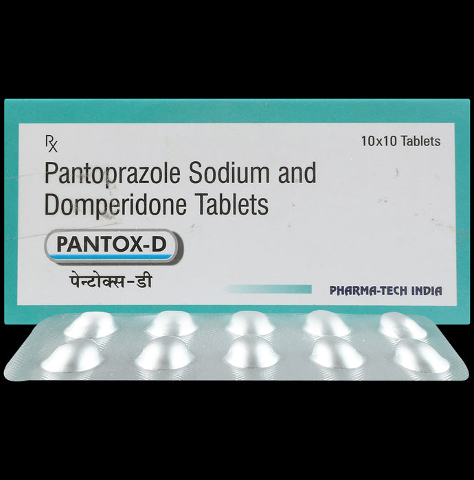 Pantox D 10mg/40mg Tablet - Classic Derma