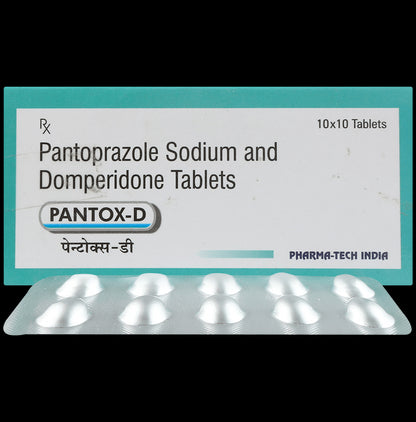 Pantox D 10mg/40mg Tablet - Classic Derma