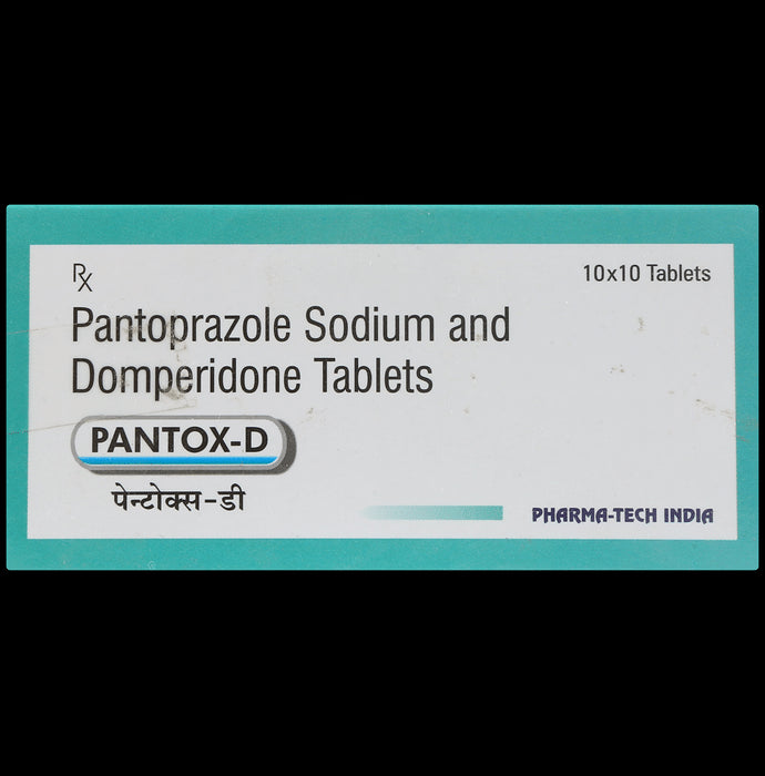 Pantox D 10mg/40mg Tablet