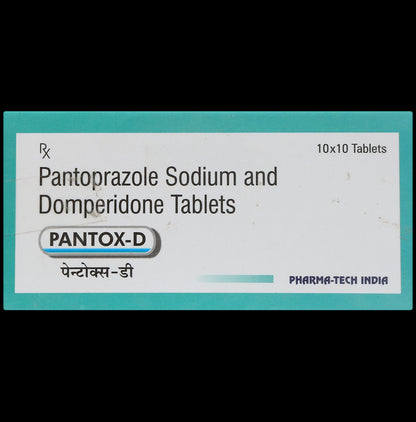 Pantox D 10mg/40mg Tablet