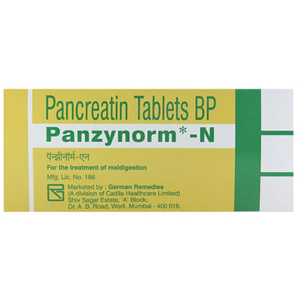 Panzynorm-N Tablet - Classic Derma