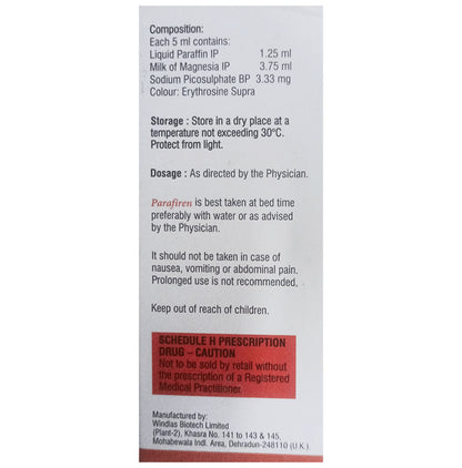 Parafiren Oral Suspension Peppermint