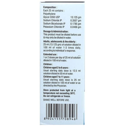 Pegclear Oral Solution Sugar Free