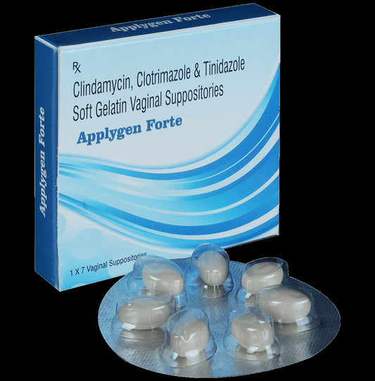 Applygen Forte Soft Gelatin Vaginal Suppository - Classic Derma