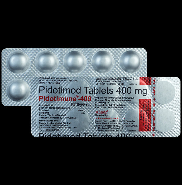 Pidotimune 400 Tablet - Classic Derma