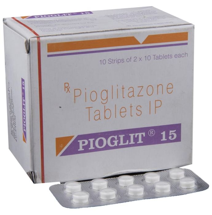 Pioglit 15 Tablet - Classic Derma