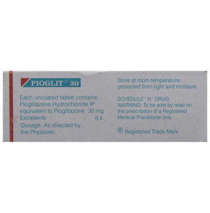 Pioglit 30 Tablet