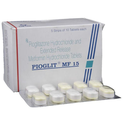 Pioglit MF 15 Tablet ER - Classic Derma