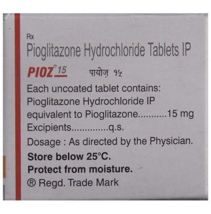 Pioz 15 Tablet