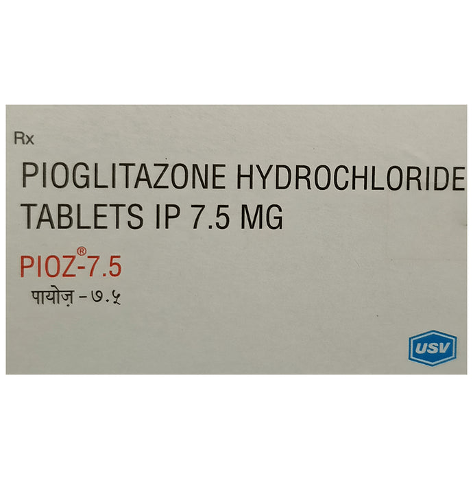 Pioz 7.5 Tablet - Classic Derma