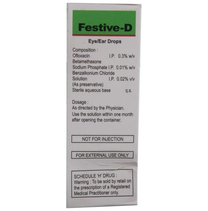 Festive-D Eye/Ear Drops