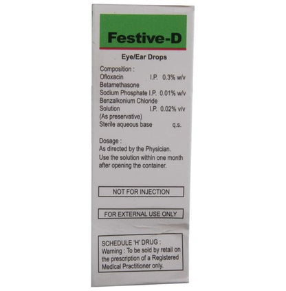 Festive-D Eye/Ear Drops
