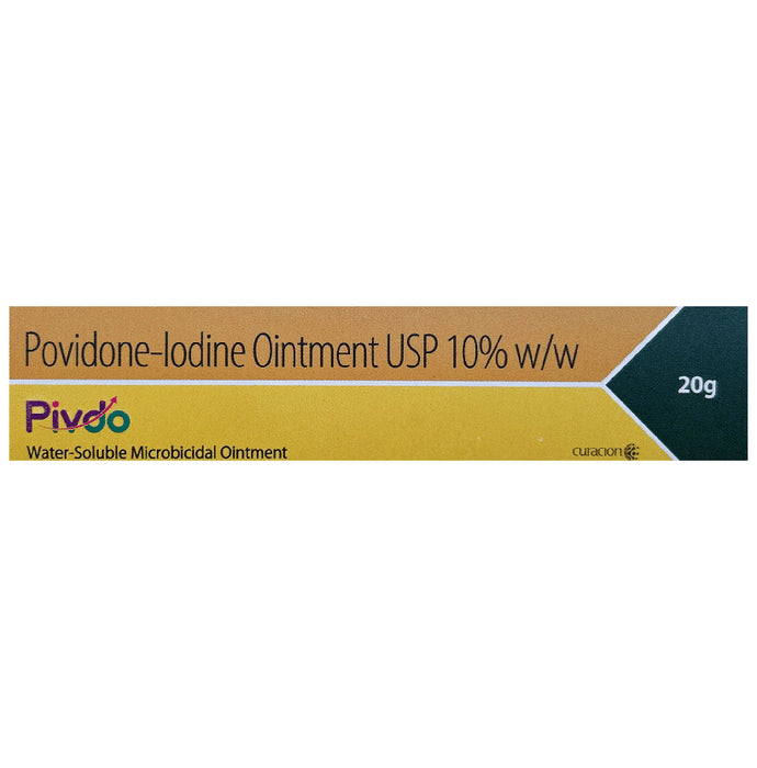 Pivdo Water-Soluble Microbicidal Ointment - Classic Derma