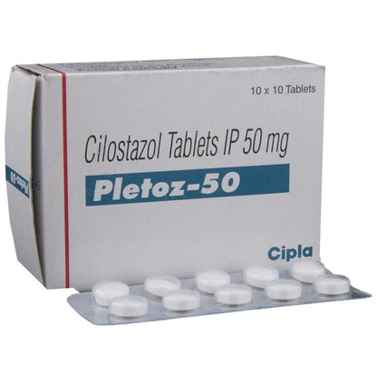 Pletoz 50 Tablet - Classic Derma