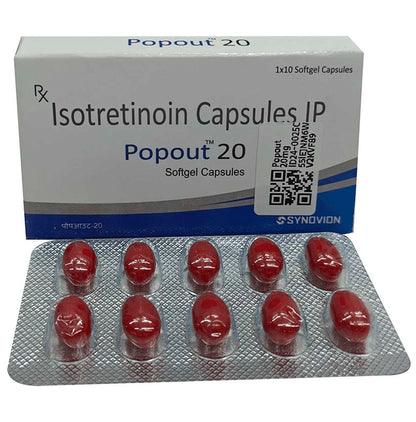 Popout 20mg Capsule - Classic Derma