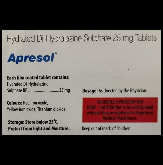 Apresol Tablet