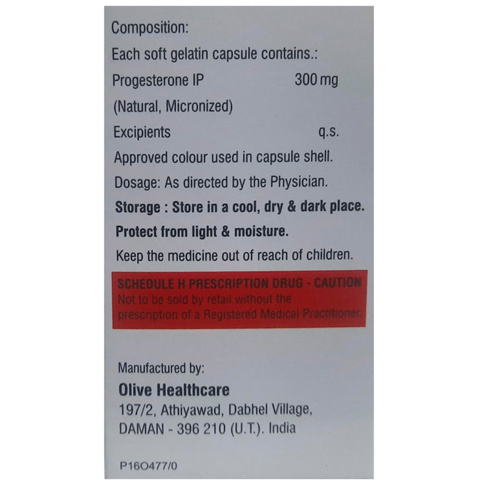 Pregafem 300 Soft Gelatin Capsule