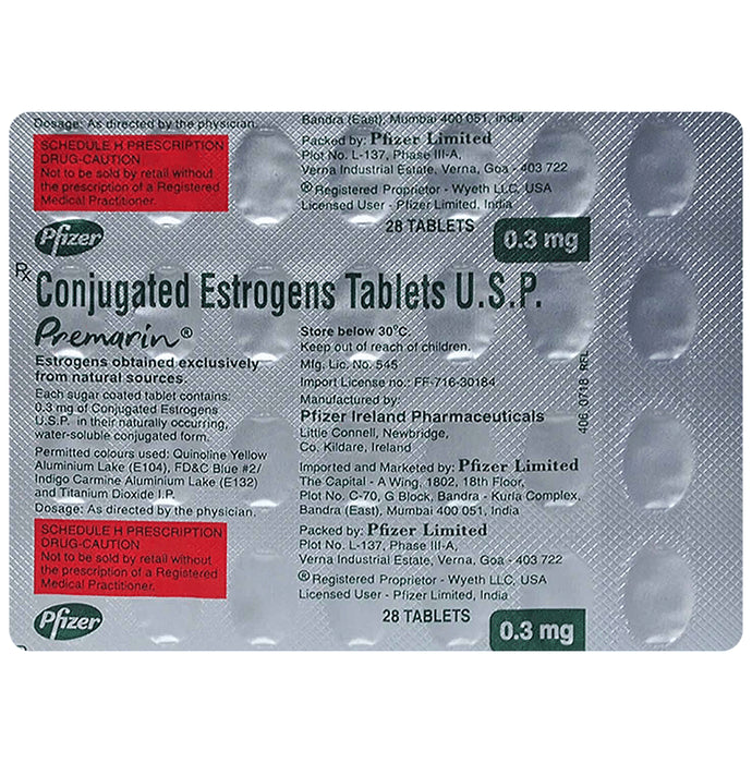 Premarin 0.3mg Tablet