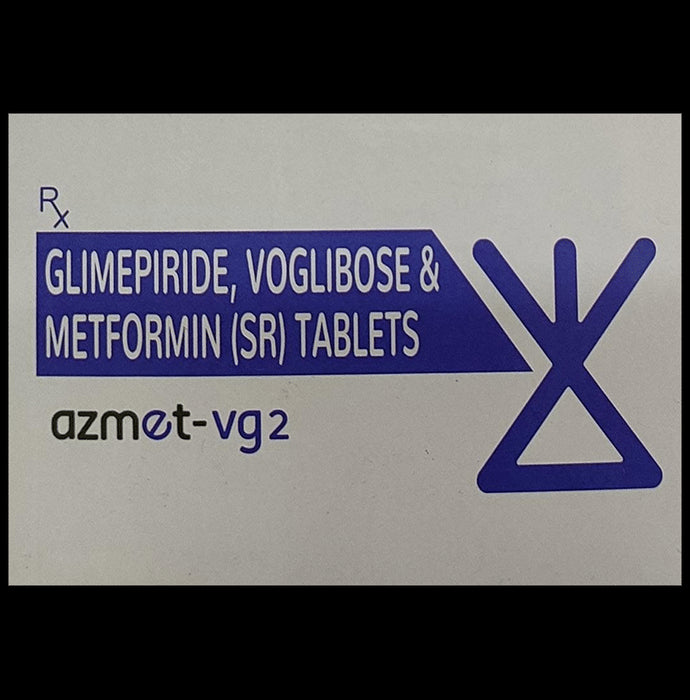 Azmet-VG 2mg/500mg/0.2mg Tablet SR - Classic Derma