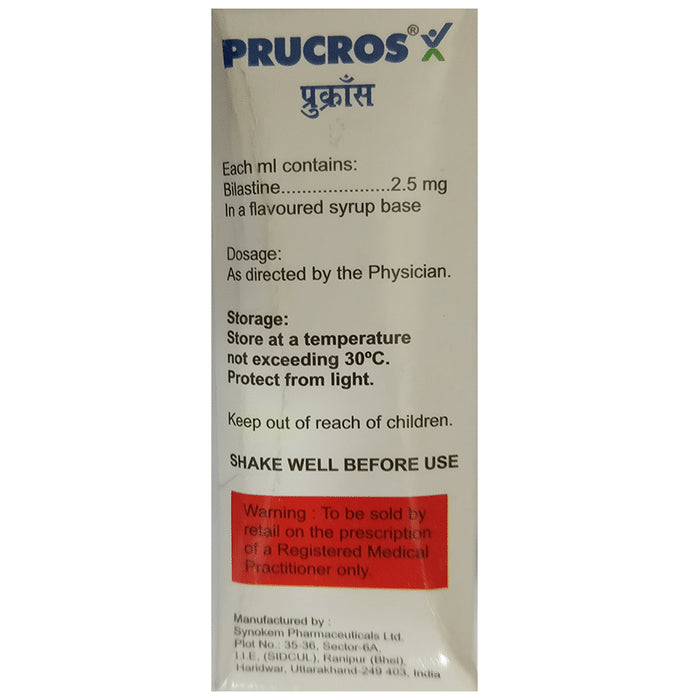Prucros Oral Solution