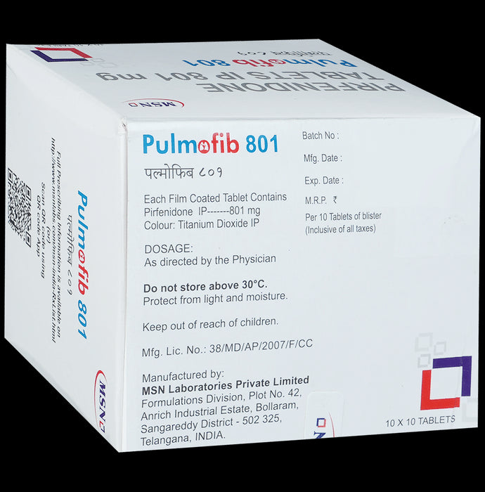 Pulmofib 801mg Tablet