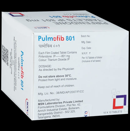 Pulmofib 801mg Tablet