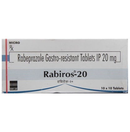 Rabiros 20 Tablet