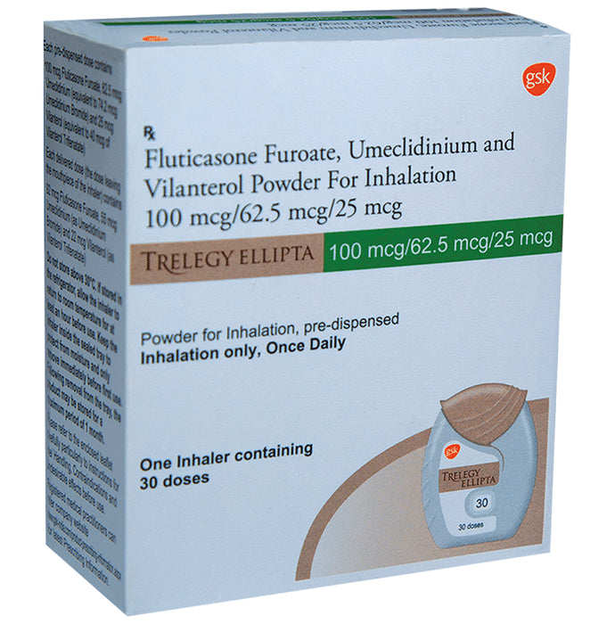 Trelegy Ellipta Powder For Inhalation - Classic Derma