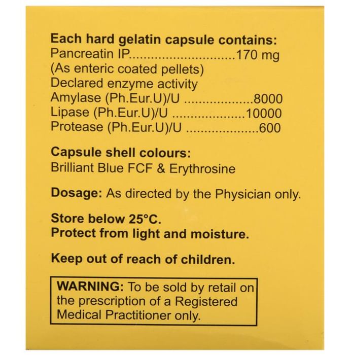 Panstal Plus 10000 Capsule DR