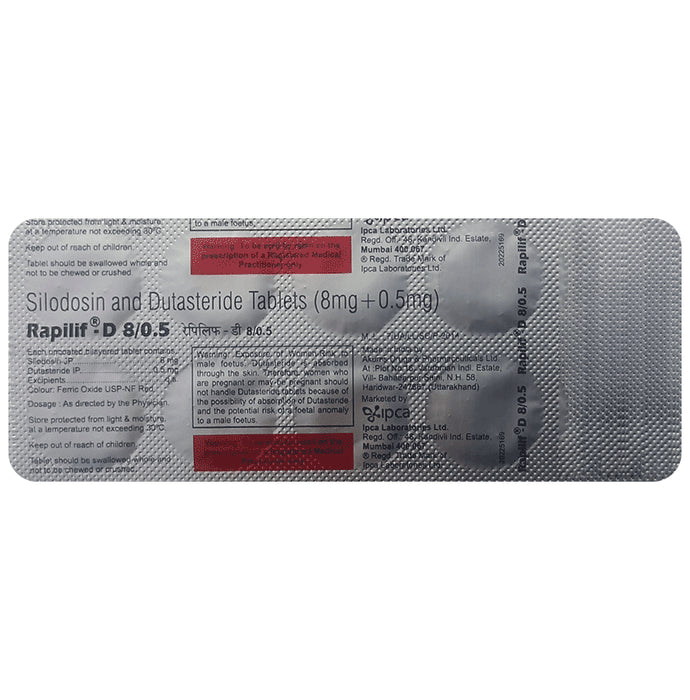 Rapilif-D 8/0.5 Tablet