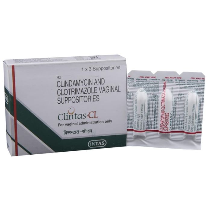 Clintas-CL Vaginal Suppository - Classic Derma
