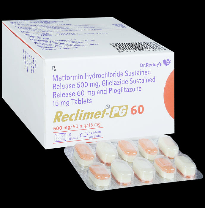 Reclimet PG 60 Tablet SR - Classic Derma