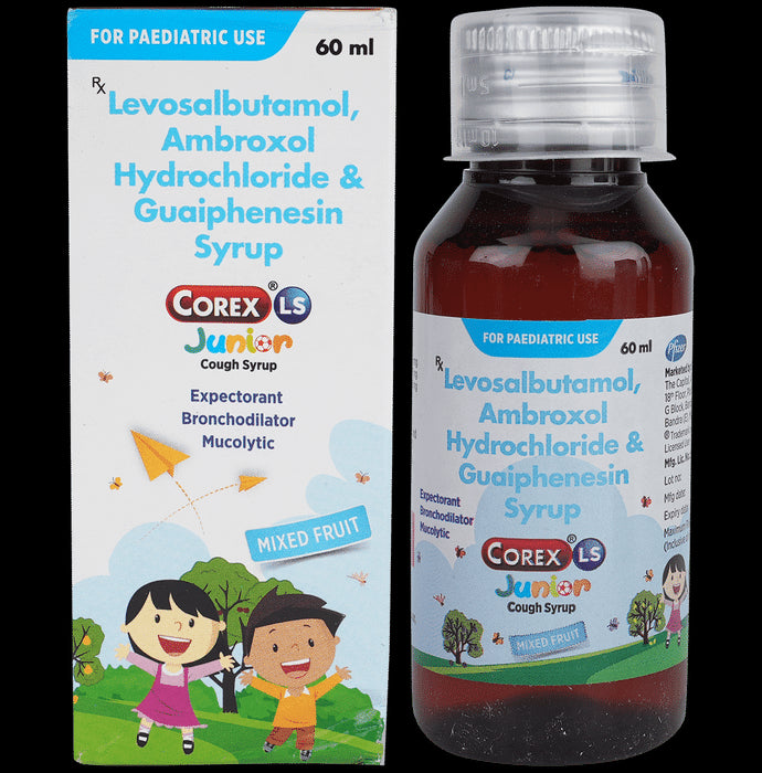 Corex LS Junior Syrup Mixed Fruit - Classic Derma