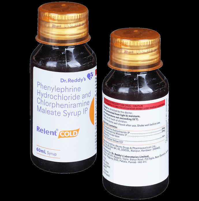 Relent Cold Syrup - Classic Derma