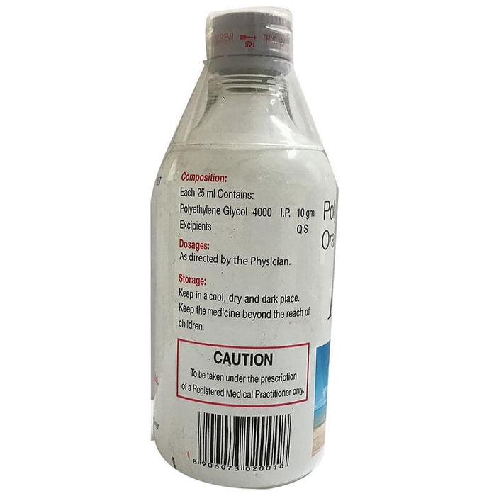 Relux Polyethylene Glycol Oral Laxative Liquid | Sugar-Free