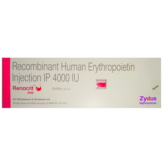 Renocrit 4000IU Injection - Classic Derma