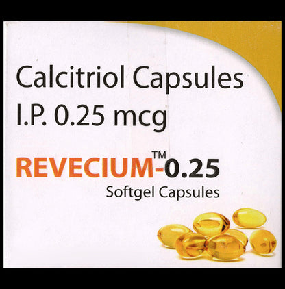 Revecium 0.25 Softgel Capsule - Classic Derma
